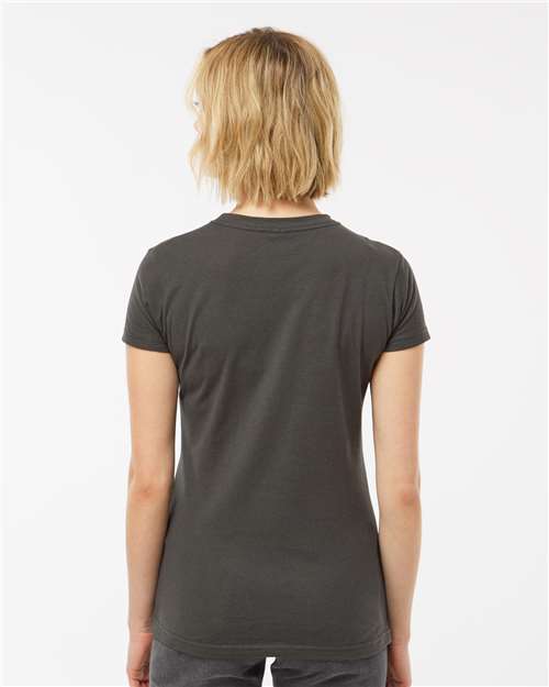 Women's Fine Jersey Slim Fit T-Shirt - Charcoal