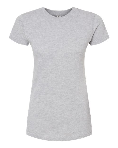 Women's Fine Jersey Slim Fit T-Shirt - Heather Grey
