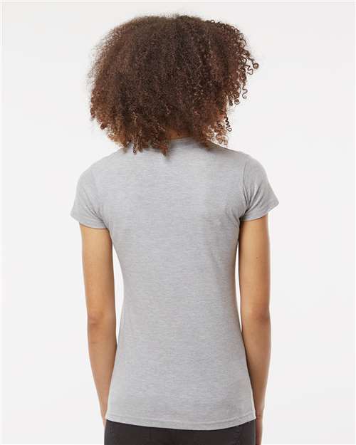 Women's Fine Jersey Slim Fit T-Shirt - Heather Grey