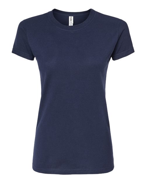 Women's Fine Jersey Slim Fit T-Shirt - Navy