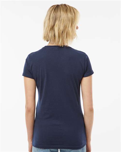 Women's Fine Jersey Slim Fit T-Shirt - Navy