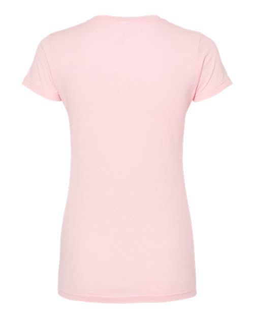 Women's Fine Jersey Slim Fit T-Shirt - Pink