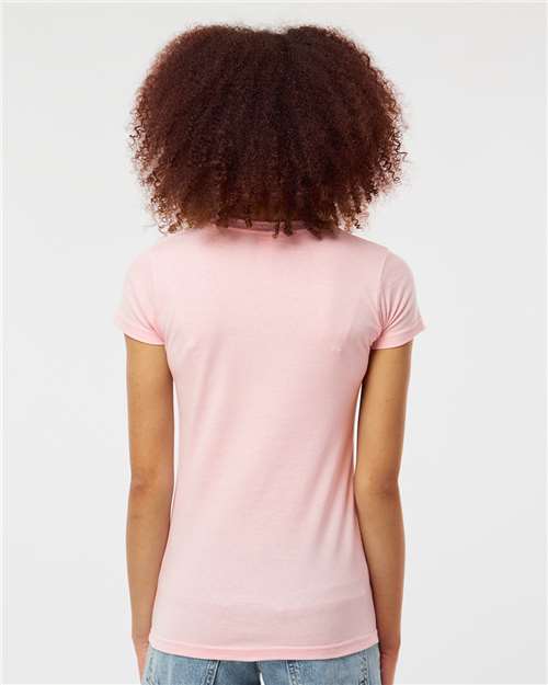 Women's Fine Jersey Slim Fit T-Shirt - Pink