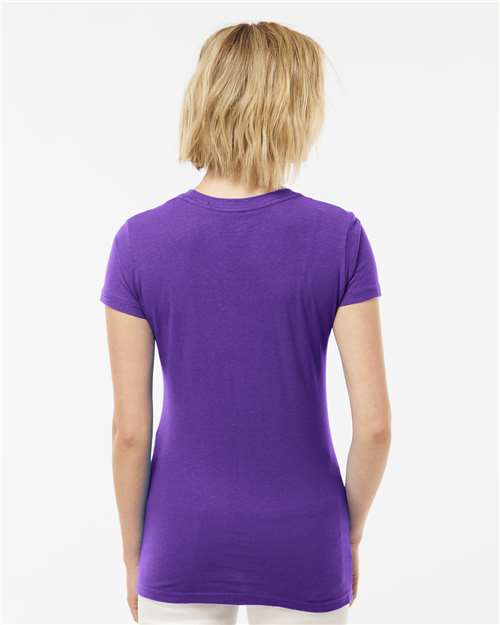 Women's Fine Jersey Slim Fit T-Shirt - Purple