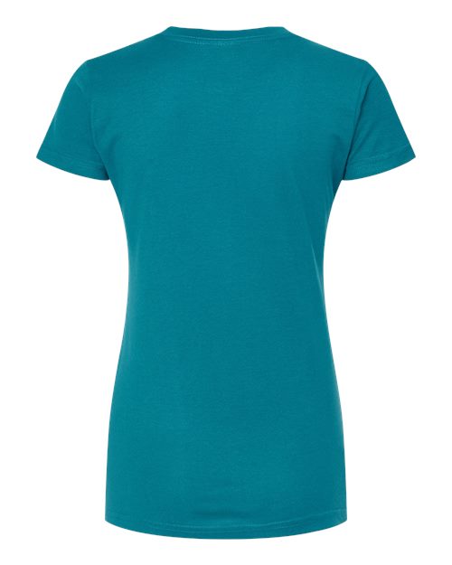 Women's Fine Jersey Slim Fit T-Shirt - Teal