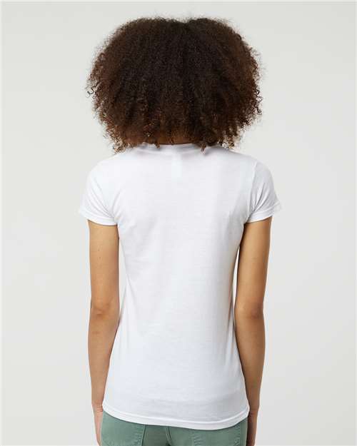 Women's Fine Jersey Slim Fit T-Shirt - White