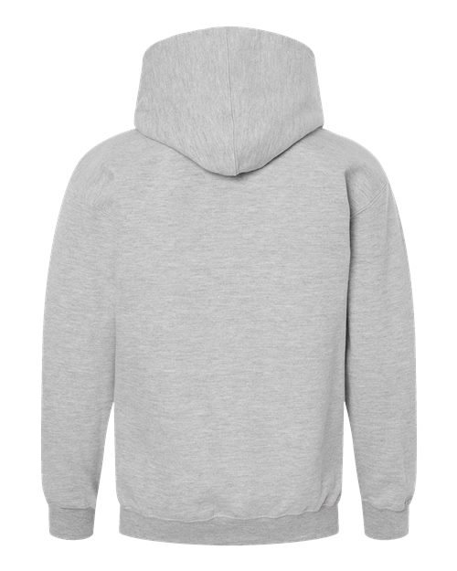 Youth Hooded Sweatshirt - Heather Grey