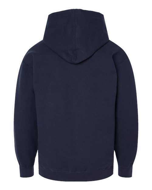 Youth Hooded Sweatshirt - Navy