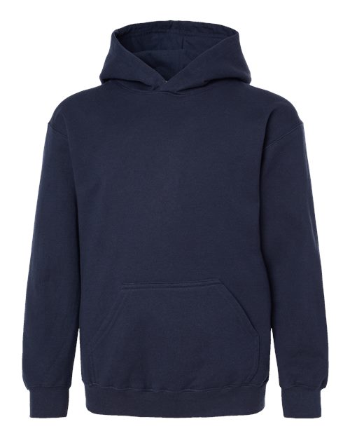 Youth Hooded Sweatshirt - Navy