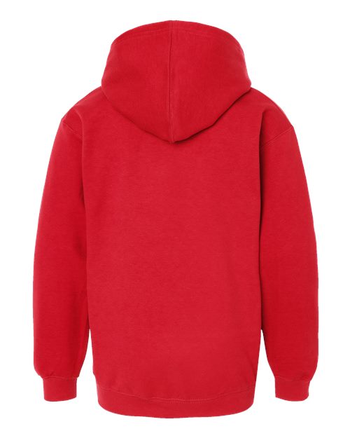 Youth Hooded Sweatshirt - Red