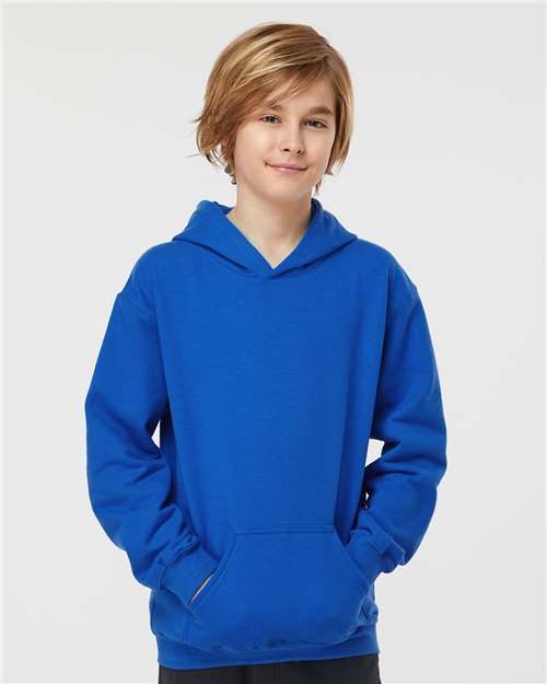 Youth Hooded Sweatshirt - Royal