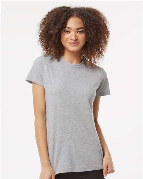 Women's Fine Jersey Classic Fit T-Shirt - Heather Grey