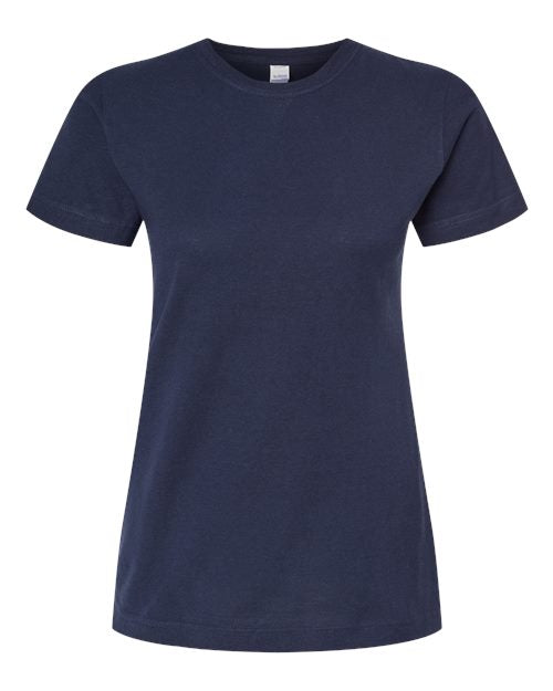 Women's Fine Jersey Classic Fit T-Shirt - Navy