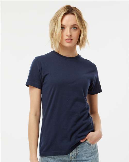 Women's Fine Jersey Classic Fit T-Shirt - Navy
