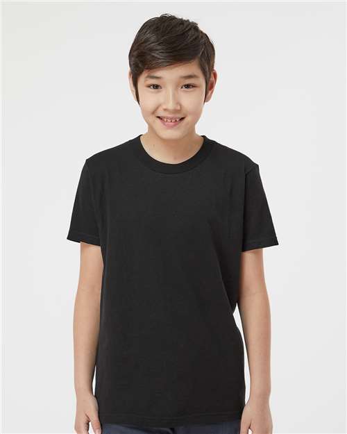 Youth Fine Jersey T-Shirt - Black