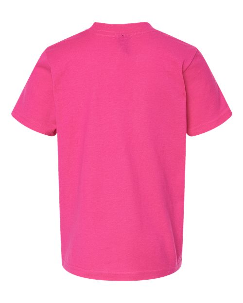 Youth Fine Jersey T-Shirt - Fuchsia
