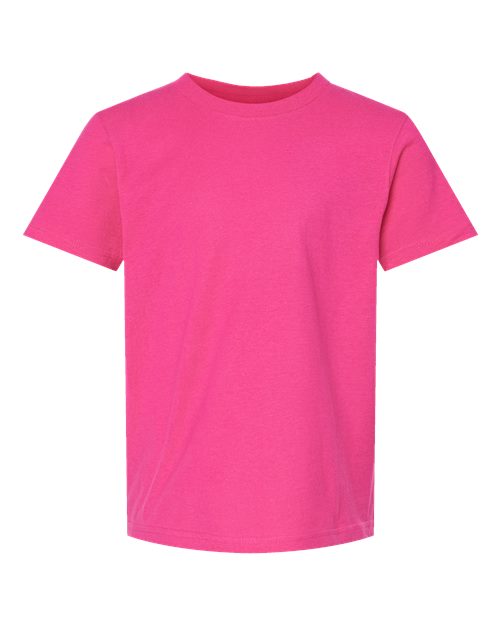 Youth Fine Jersey T-Shirt - Fuchsia