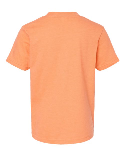 Youth Fine Jersey T-Shirt - Heather Cantaloupe