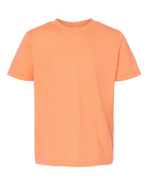 Youth Fine Jersey T-Shirt - Heather Cantaloupe