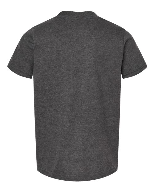 Youth Fine Jersey T-Shirt - Heather Charcoal