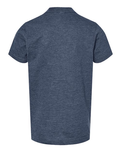 Youth Fine Jersey T-Shirt - Heather Denim