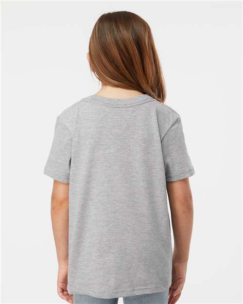 Youth Fine Jersey T-Shirt - Heather Grey
