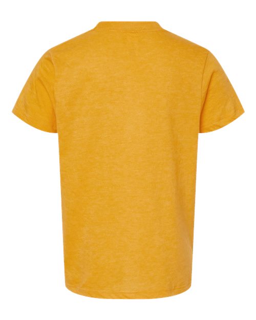 Youth Fine Jersey T-Shirt - Heather Mellow Yellow