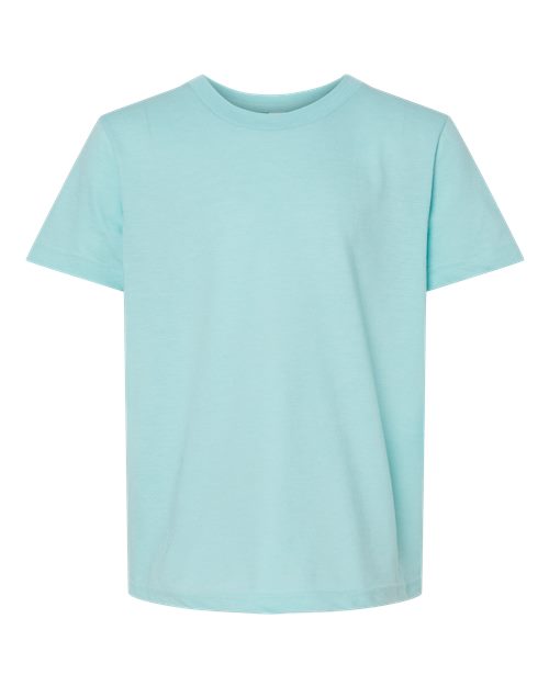 Youth Fine Jersey T-Shirt - Heather Purist Blue