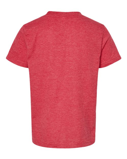 Youth Fine Jersey T-Shirt - Heather Red