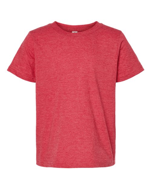 Youth Fine Jersey T-Shirt - Heather Red