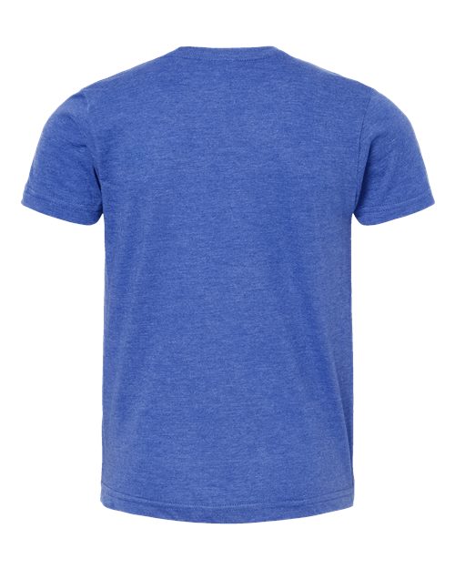 Youth Fine Jersey T-Shirt - Heather Royal