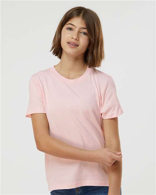Youth Fine Jersey T-Shirt - Pink