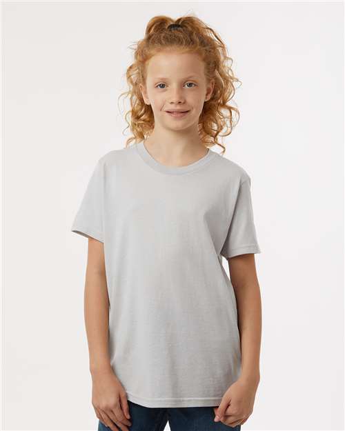 Youth Fine Jersey T-Shirt - Silver