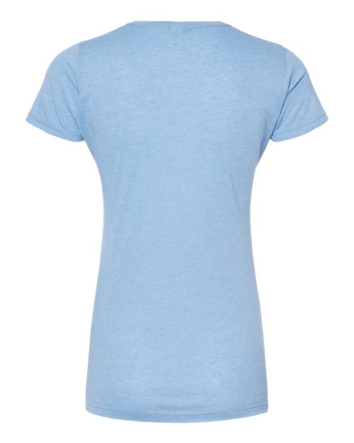 Women's Poly-Rich T-Shirt - Heather Athletic Blue