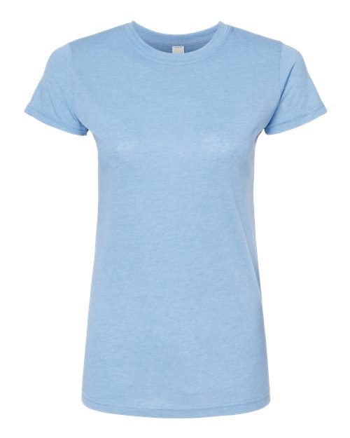 Women's Poly-Rich T-Shirt - Heather Athletic Blue