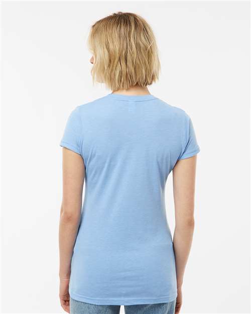 Women's Poly-Rich T-Shirt - Heather Athletic Blue