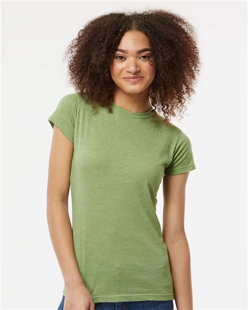 Women's Poly-Rich T-Shirt - Heather Green