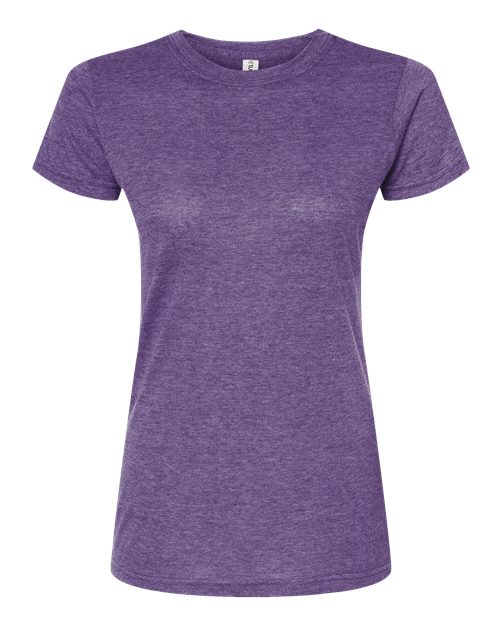 Women's Poly-Rich T-Shirt - Heather Purple