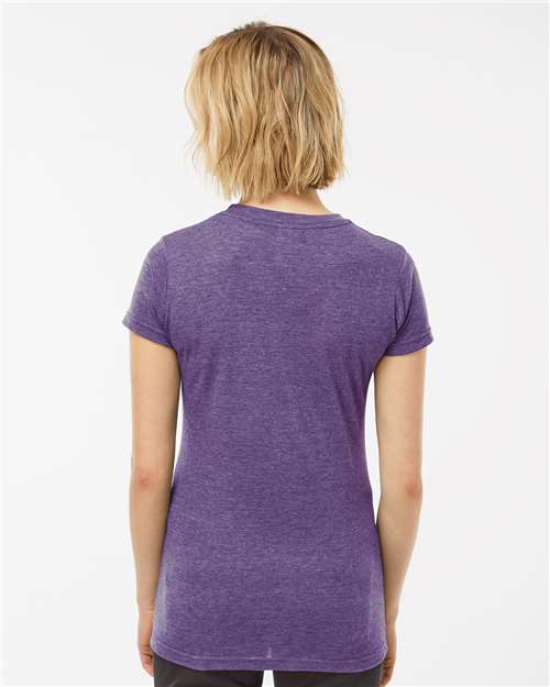 Women's Poly-Rich T-Shirt - Heather Purple