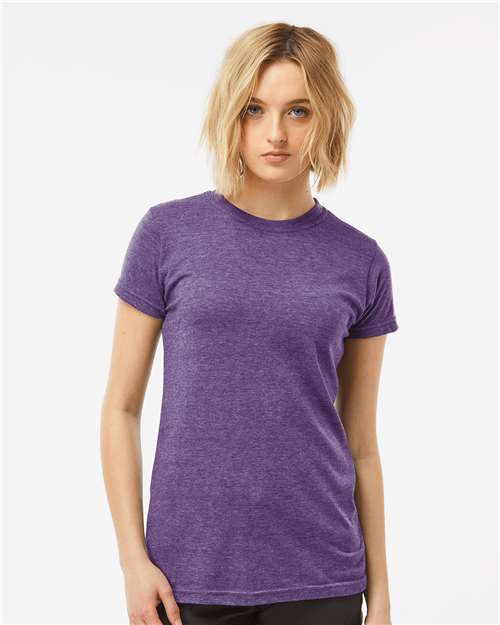 Women's Poly-Rich T-Shirt - Heather Purple