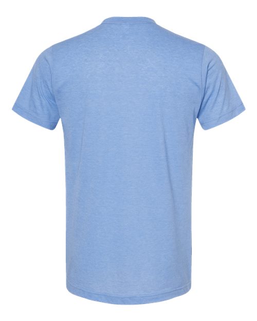 Unisex Poly-Rich T-Shirt - Heather Athletic Blue
