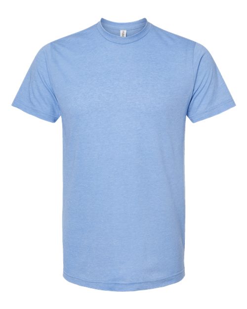 Unisex Poly-Rich T-Shirt - Heather Athletic Blue