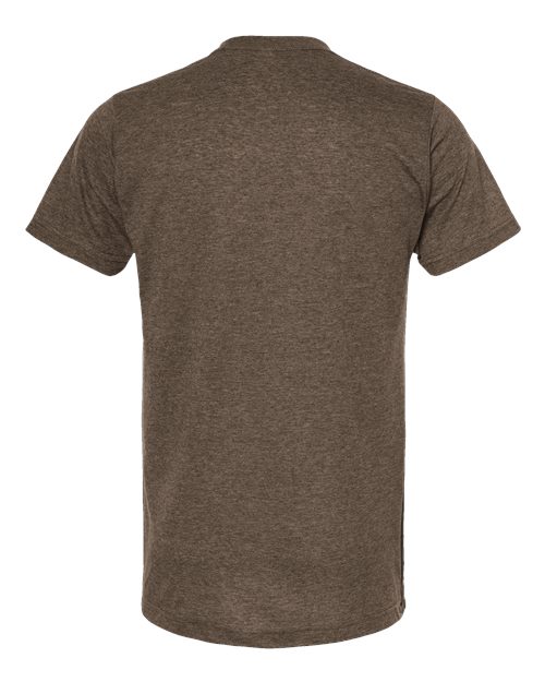 Unisex Poly-Rich T-Shirt - Heather Brown