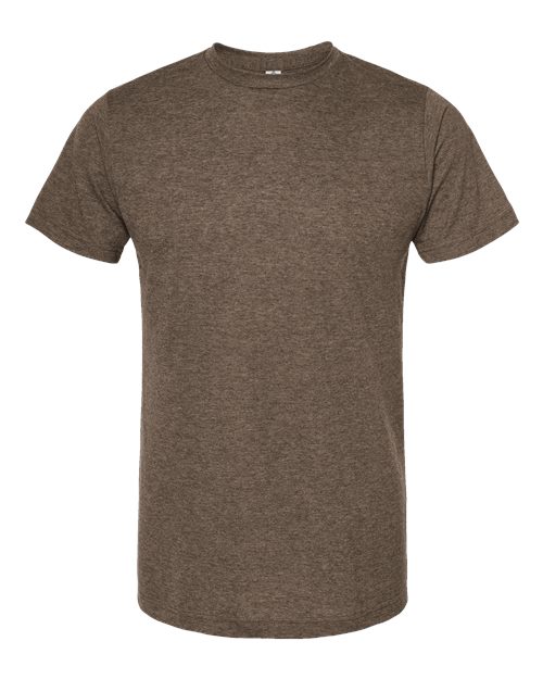 Unisex Poly-Rich T-Shirt - Heather Brown
