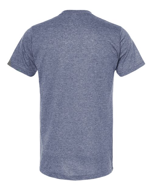 Unisex Poly-Rich T-Shirt - Heather Denim