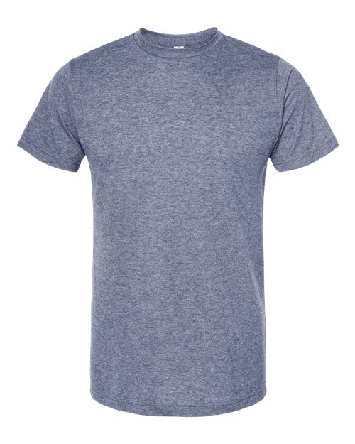 Unisex Poly-Rich T-Shirt - Heather Denim