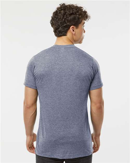 Unisex Poly-Rich T-Shirt - Heather Denim