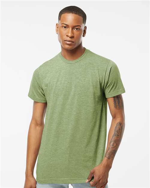 Unisex Poly-Rich T-Shirt - Heather Green