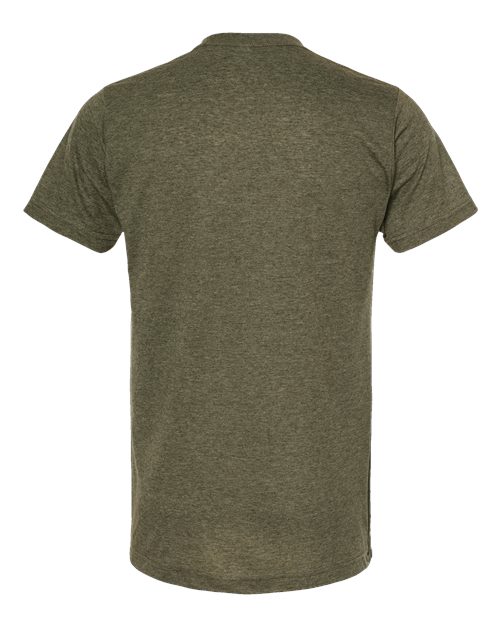 Unisex Poly-Rich T-Shirt - Heather Military Green