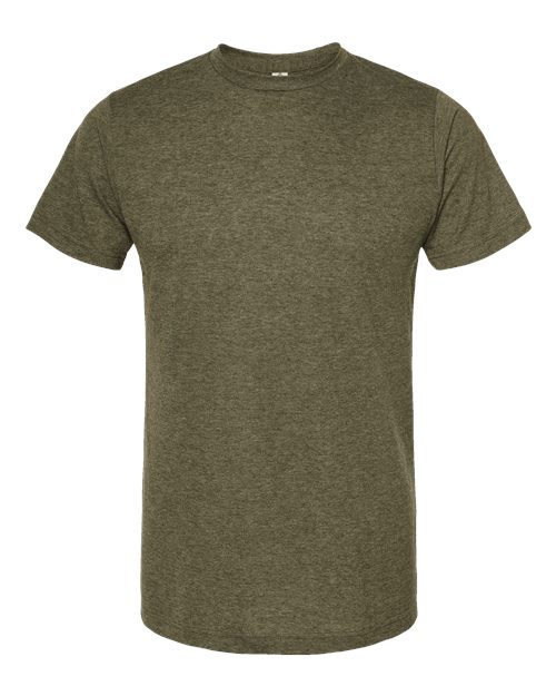 Unisex Poly-Rich T-Shirt - Heather Military Green